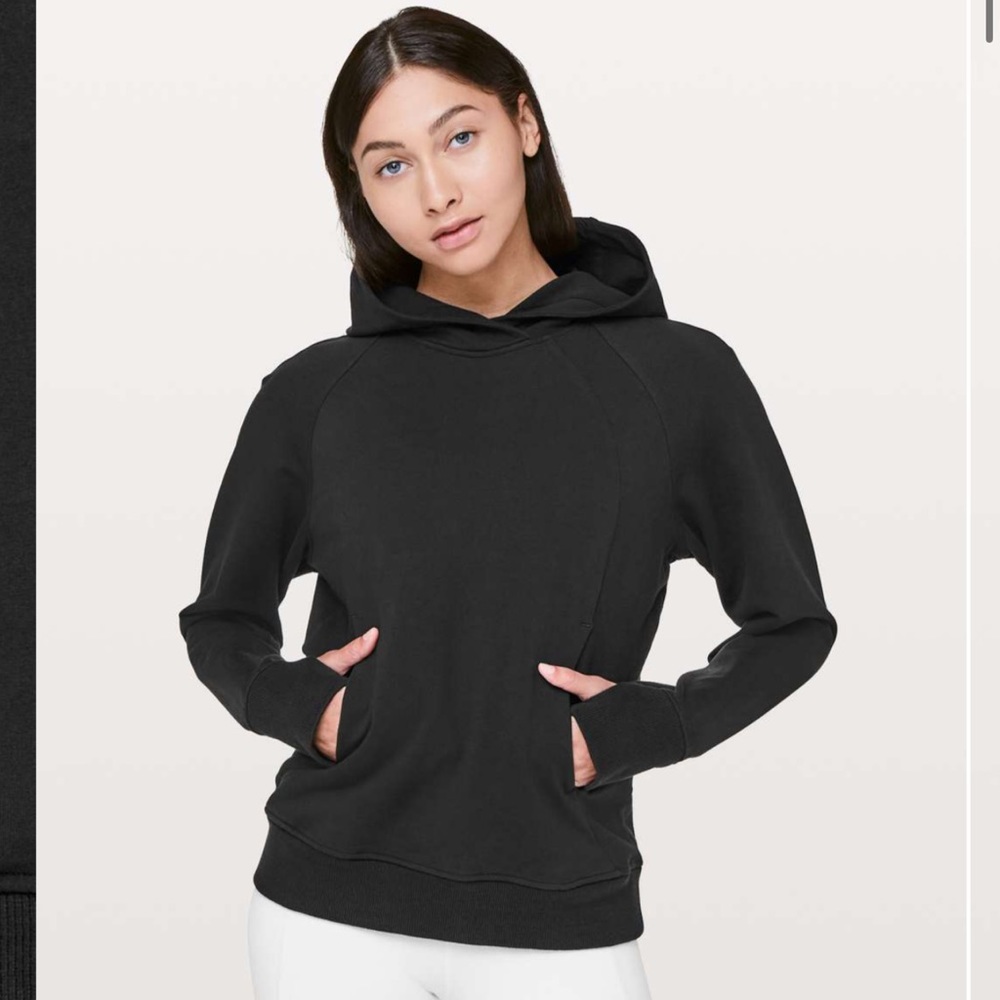 Lululemon Black Scuba Pullover Hoodie